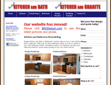 Tablet Screenshot of budgetkitchenandbath.com